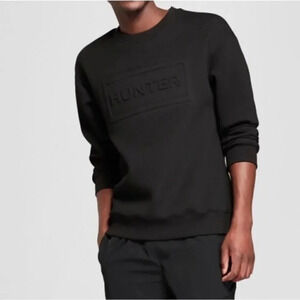 Hunter for Target crewneck sweatshirt, black. Unisex Size large